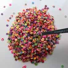 Load image into Gallery viewer, Mixed Fruit fimo sprinkle for slime 5g
