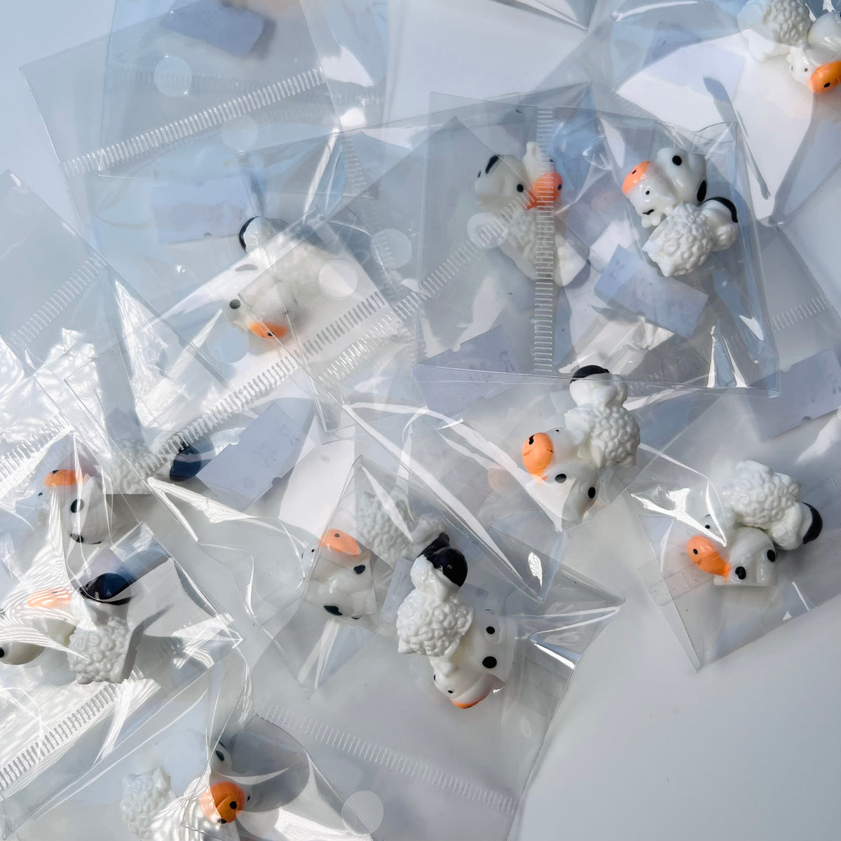 Sheep & Cow charms for slime 2pcs – Mush Slime