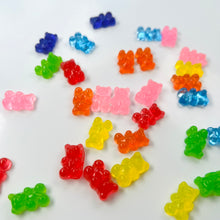 Load image into Gallery viewer, HANDMADE Gummy Bear charms for slime 5pcs