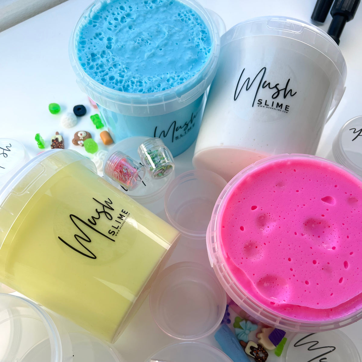 Slime Scoop Kit (Create Your own slime swirls) – Mush Slime
