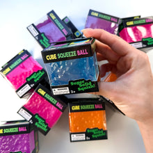 Load image into Gallery viewer, Cube Squishy (dimpled exterior)