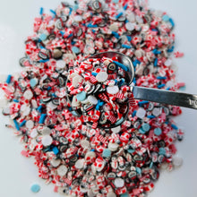 Load image into Gallery viewer, Snowman Christmas sprinkle for slime 5g