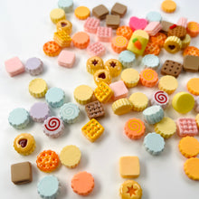Load image into Gallery viewer, Colourful Bakery charms for slime 6pcs