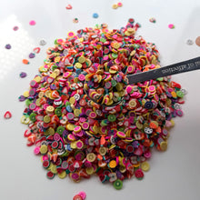 Load image into Gallery viewer, Mixed Fruit fimo sprinkle for slime 5g