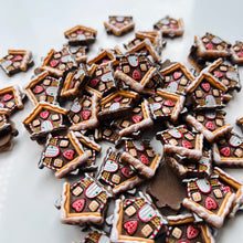 Load image into Gallery viewer, Gingerbread House charm for slime 1pc