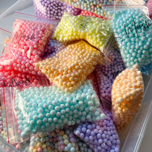 Jumbo foam beads (COLOUR)