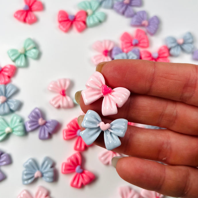 Bow charms for slime 2pcs