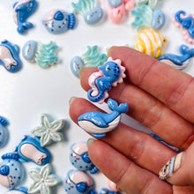 Load image into Gallery viewer, Ocean Creature charms for slime 2pcs