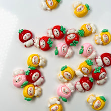 Load image into Gallery viewer, Fruit Baby charms for slime 2pcs
