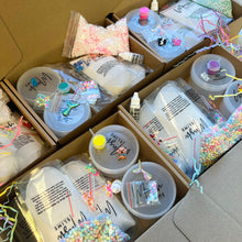 Load image into Gallery viewer, DIY Slime making Party Box