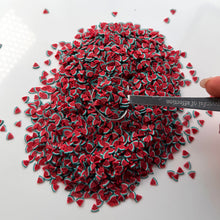 Load image into Gallery viewer, Watermelon fimo sprinkle for slime 5g