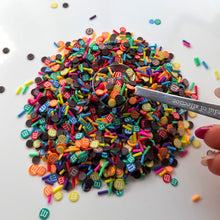 Load image into Gallery viewer, Choc Candy sprinkle for slime 5g