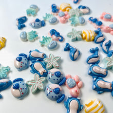 Load image into Gallery viewer, Ocean Creature charms for slime 2pcs