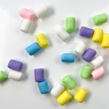 Load image into Gallery viewer, HANDMADE Marshmallow charms for slime 5pcs