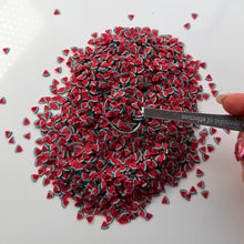 Load image into Gallery viewer, Watermelon fimo sprinkle for slime 5g