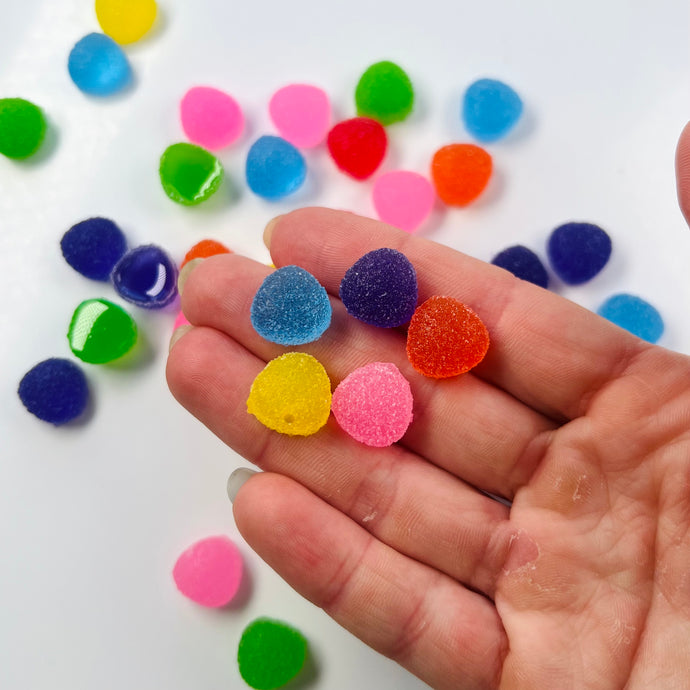 HANDMADE Sugar Candy charms for slime 5pcs