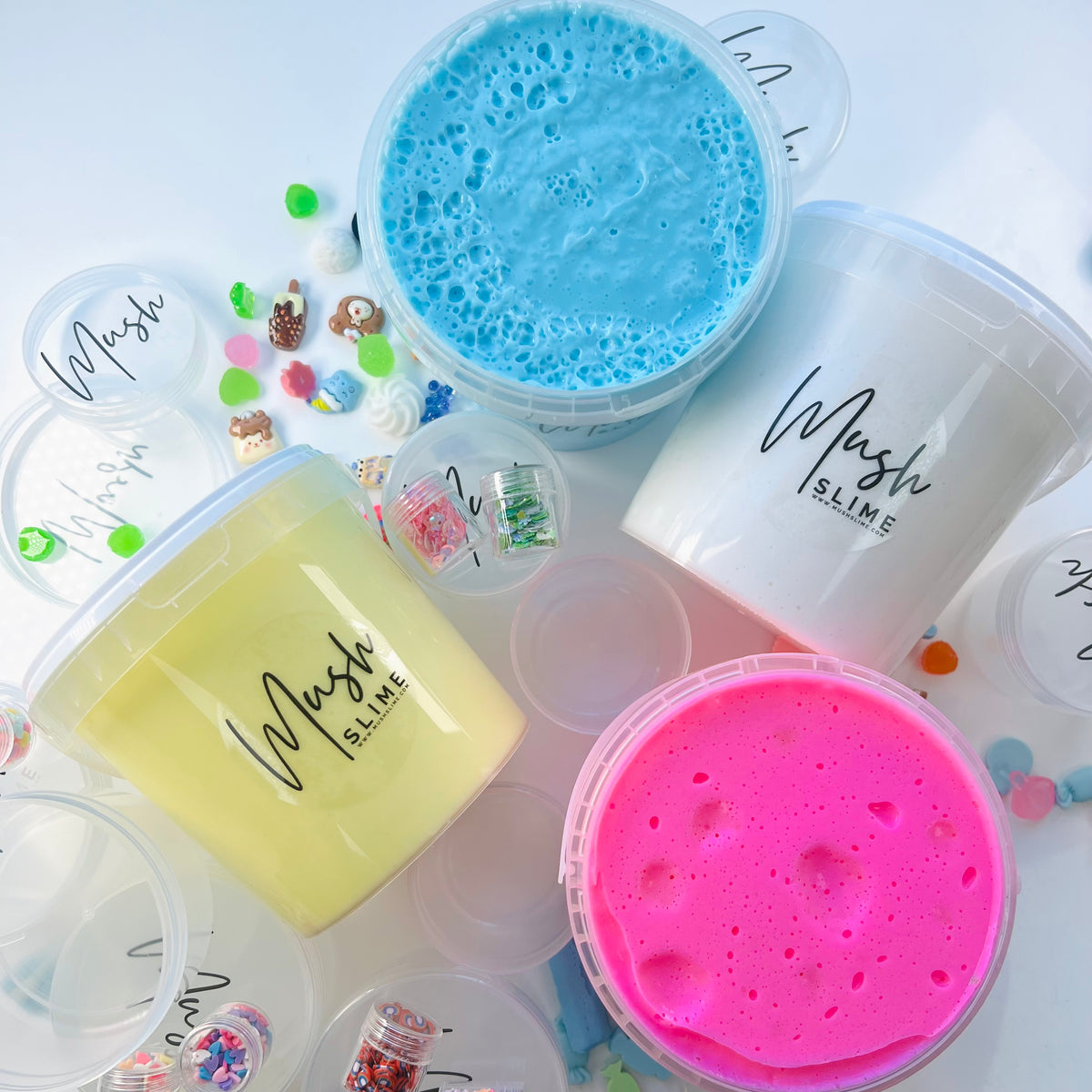 Slime Scoop Kit (Create Your own slime swirls) – Mush Slime
