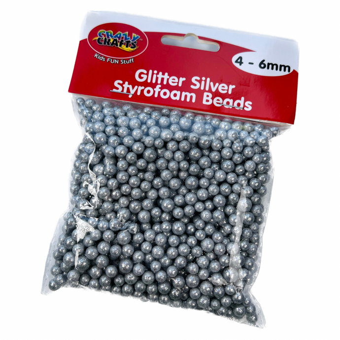 Foam Beads (GLITTER)
