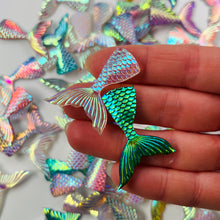 Load image into Gallery viewer, Mermaid Tail charms for slime 2pcs
