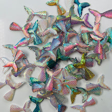Load image into Gallery viewer, Mermaid Tail charms for slime 2pcs