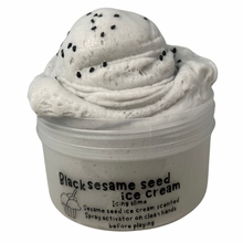 Load image into Gallery viewer, Black Sesame Seed Ice Cream