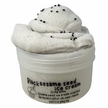 Load image into Gallery viewer, Black Sesame Seed Ice Cream